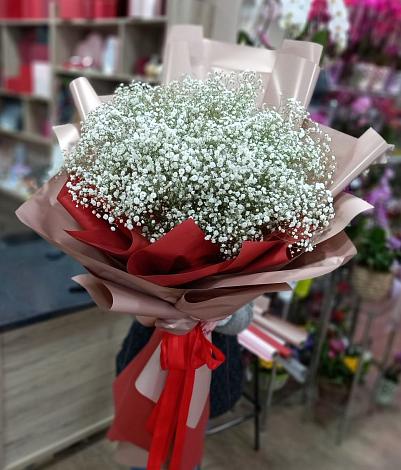 Букет цветов из: Гипсофила в Клеменово